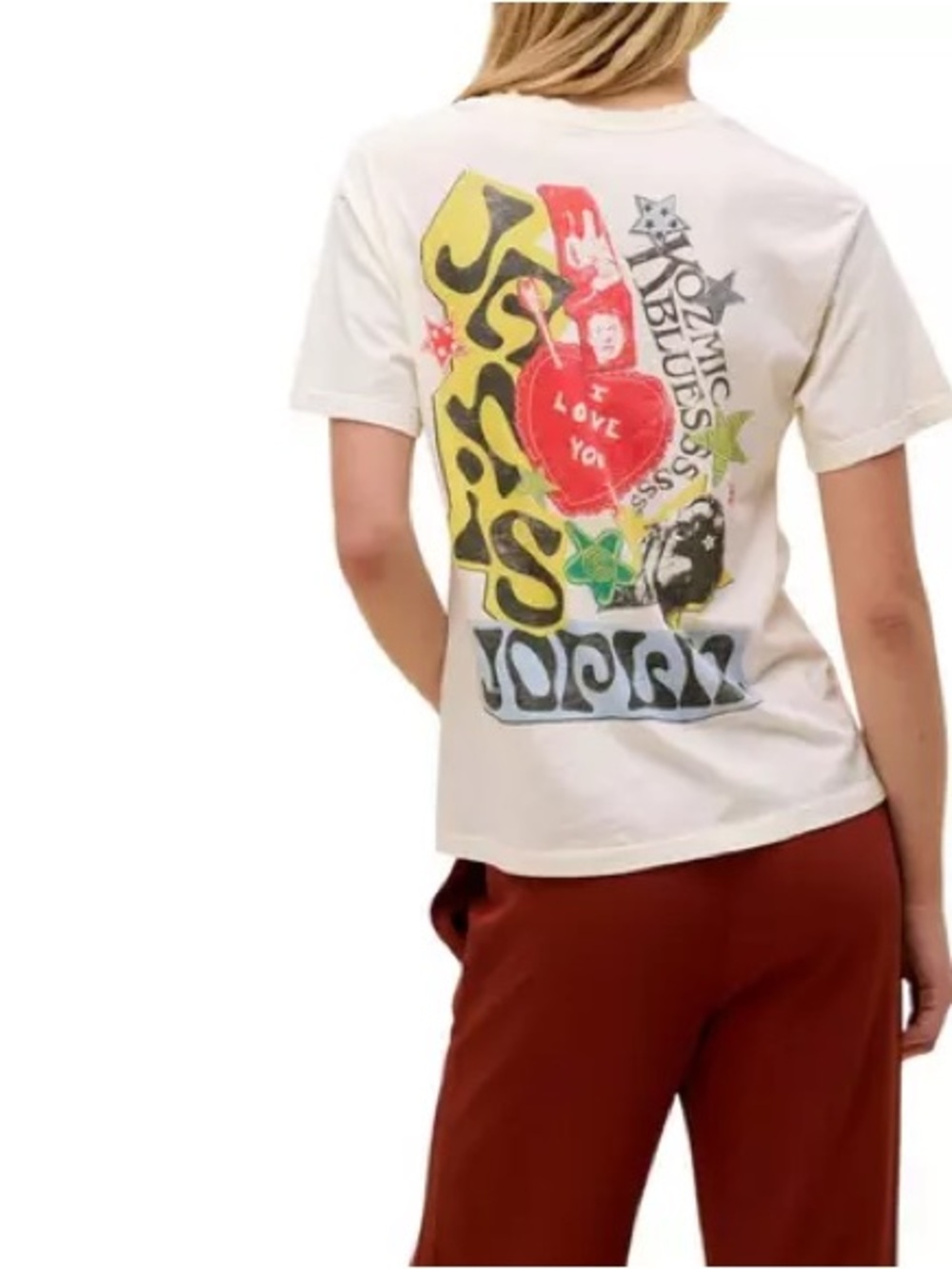 BRAND NEW Daydreamer Janis Joplin Scarpbook Shirt - Picture 2 of 4